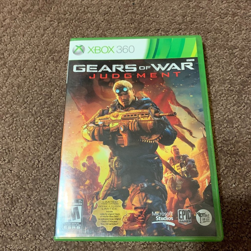 Gears of War Judgement Xbox 360 game (3 for $20)